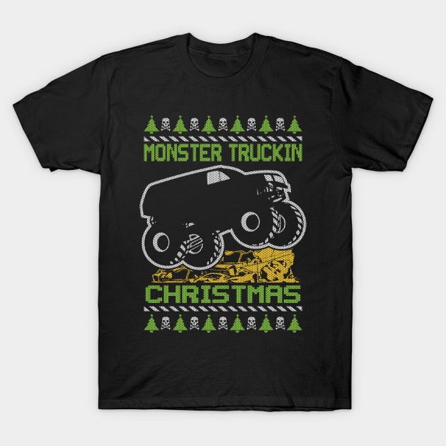 MONSTER TRUCKING CHRISTMAS T-Shirt by OffRoadStyles